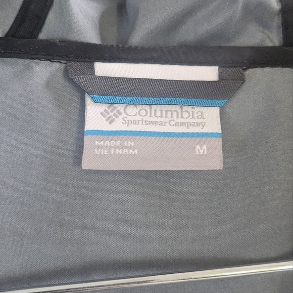 Columbia Switchback Women's Rain Jacket Black sz M Excellent Condition - Picture 4 of 5